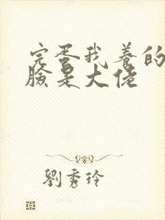 完蛋我养的小白脸是大佬