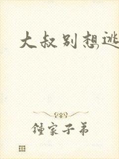 大叔别想逃
