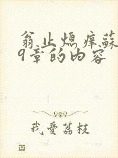翁止熄痒苏钥第9章的内容