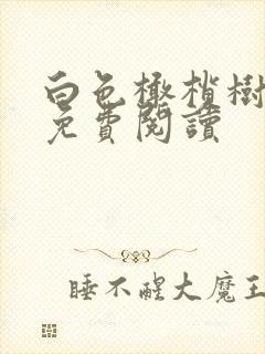 白色橄榄树全文免费阅读