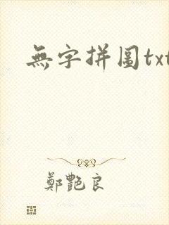 无字拼图txt