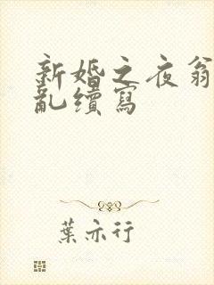 新婚之夜翁莹情乱续写
