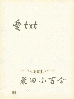 爱txt