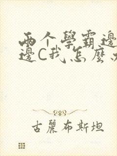 两个学霸边做题边C我怎么办