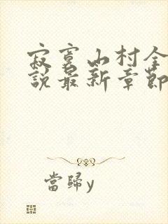 寂寞山村全部小说最新章节