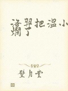 洛羿把温小辉做烂了