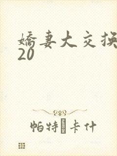 娇妻大交换1一20