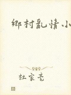 乡村乱情小说