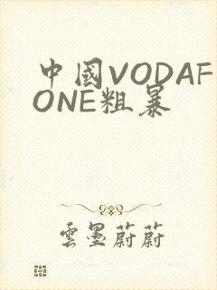中国VODAFONE粗暴