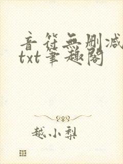 音符无删减全文txt笔趣阁