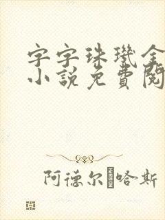 字字珠玑金银花小说免费阅读