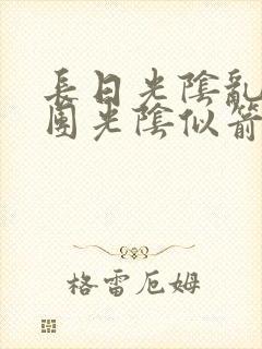 长日光阴乱作一团光阴似箭