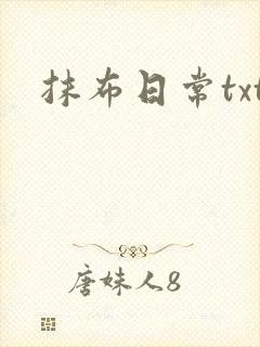 抹布日常txt