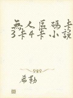 无人区码卡二卡3卡4卡小说