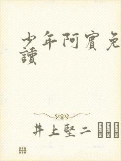 少年阿宾免费阅读