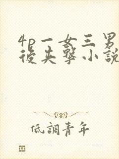 4p一女三男前后夹击小说