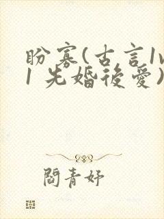 盼寡(古言1v1 先婚后爱)