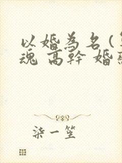 以婚为名 (军魂 高干 婚恋)