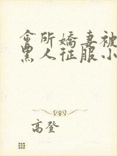 会所娇妻被多个黑人征服小说
