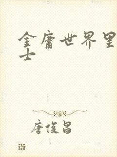 金庸世界里的道士