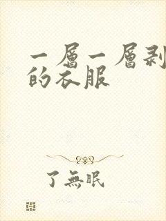 一层一层剥开你的衣服