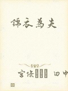 锦衣为夫