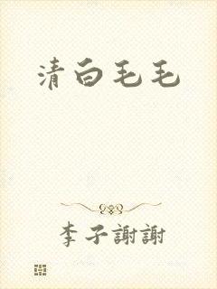 清白毛毛