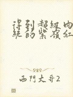 得到超级肉禽系统的紫岭红山