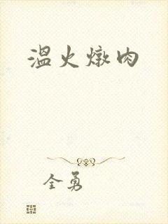 温火炖肉