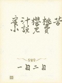 蜜汁樱桃苦咖啡小说免费