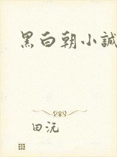 黑白朝小诚