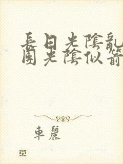 长日光阴乱作一团光阴似箭