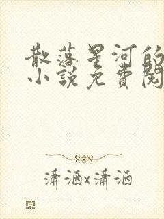 散落星河的记忆小说免费阅读全文