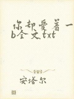 你却爱着一个sb全文txt