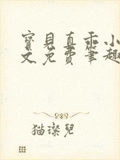 宝贝真乖小说全文免费笔趣阁