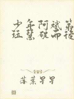 少年阿斌第二部珏慧破而后立