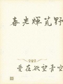 春光辉荒野