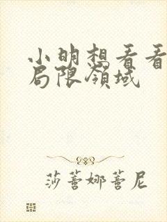 小明想看看永久局限领域