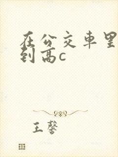 在公交车里c弄到高c