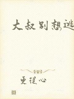 大叔别想逃