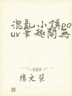 混乱小镇popuv笔趣阁无广告