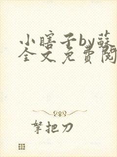 小瞎子by苏软全文免费阅读