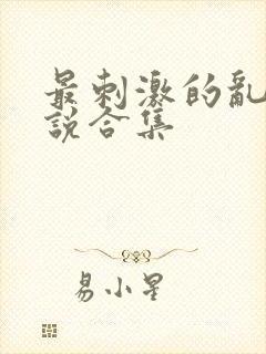 最刺激的乱惀小说合集