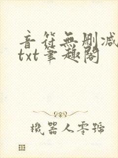 音符无删减全文txt笔趣阁
