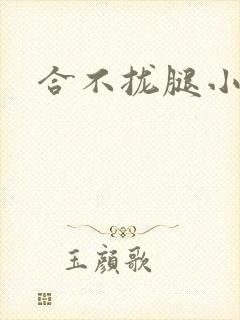 合不拢腿小说