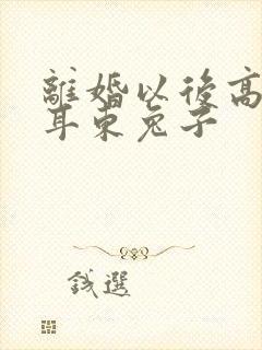 离婚以后高干 耳东兔子