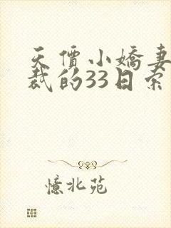 天价小娇妻,总裁的33日索情全文免费