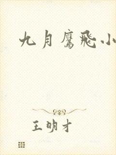 九月鹰飞小说