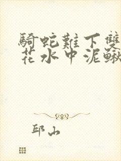 骑蛇难下双金银花水中泥鳅双男主