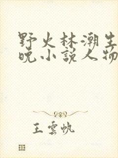 野火林潮生林晚晚小说人物野火